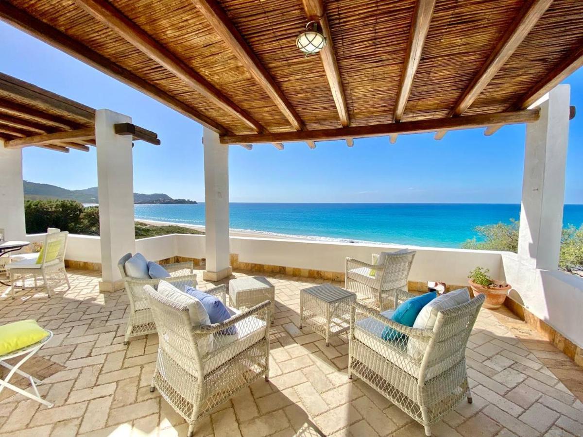 Appartamento Beachfront House Geremeas Sardegna Esterno foto