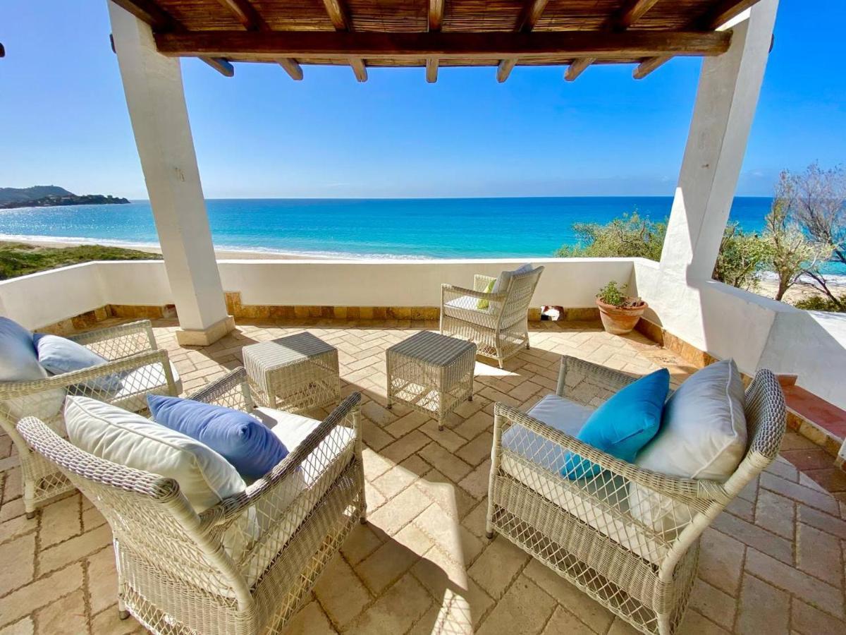 Appartamento Beachfront House Geremeas Sardegna Esterno foto