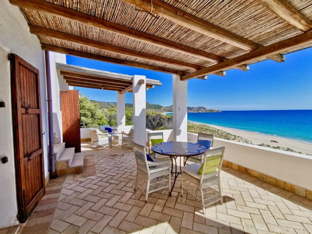 Appartamento Beachfront House Geremeas Sardegna Esterno foto
