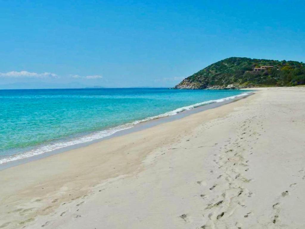 Appartamento Beachfront House Geremeas Sardegna Esterno foto