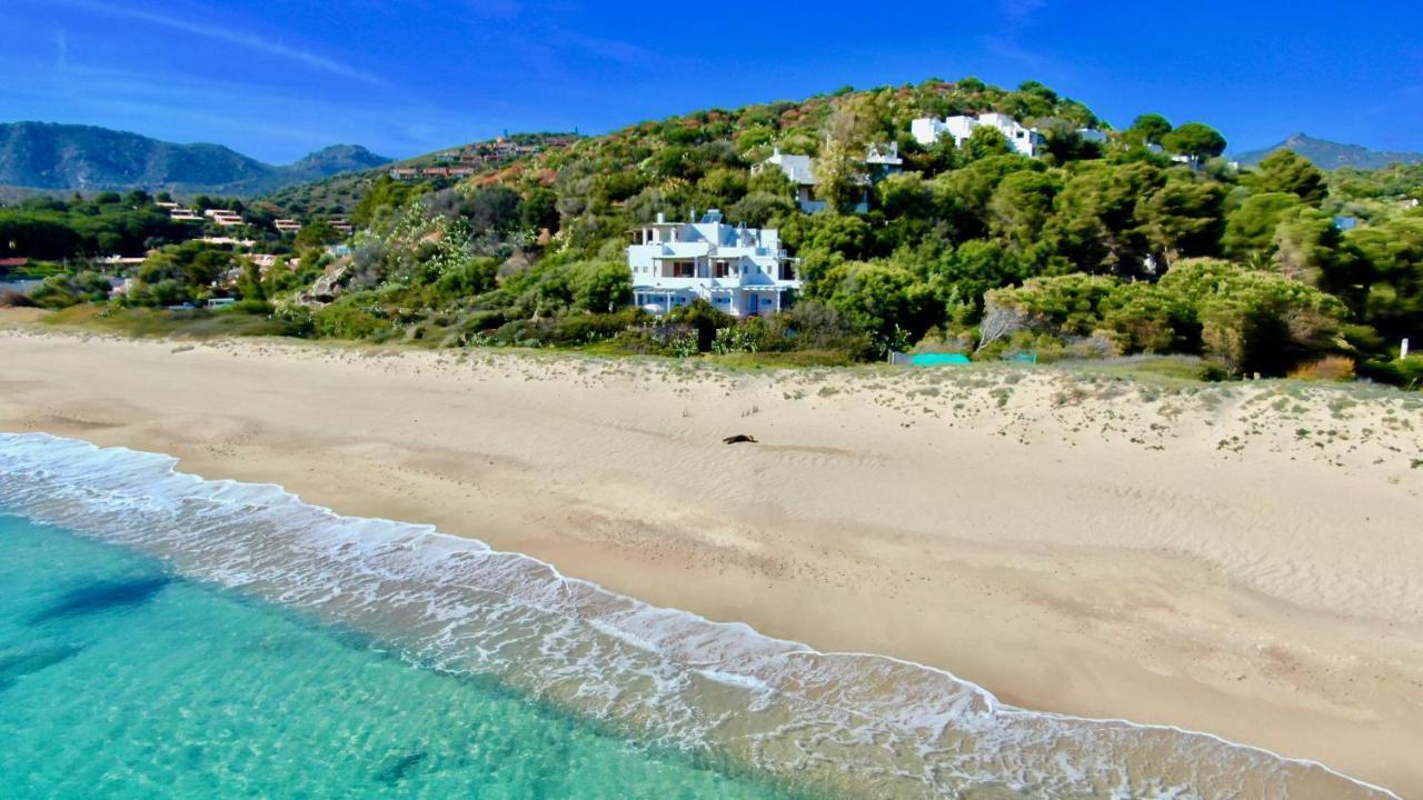 Appartamento Beachfront House Geremeas Sardegna Esterno foto