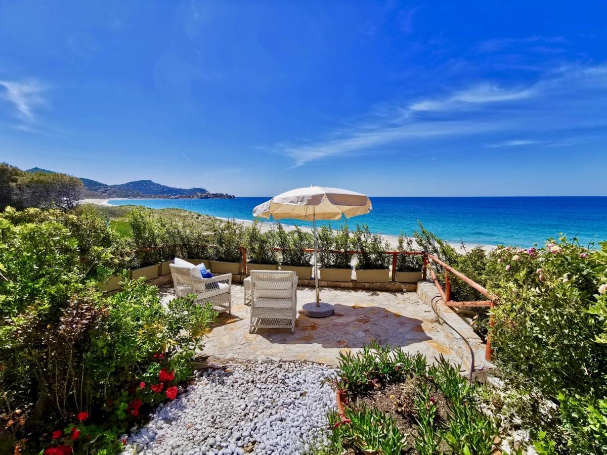 Appartamento Beachfront House Geremeas Sardegna Esterno foto