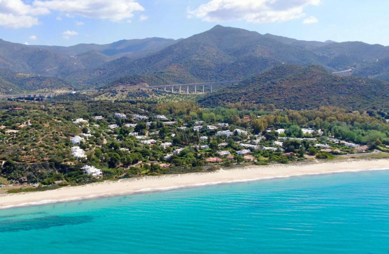 Appartamento Beachfront House Geremeas Sardegna Esterno foto